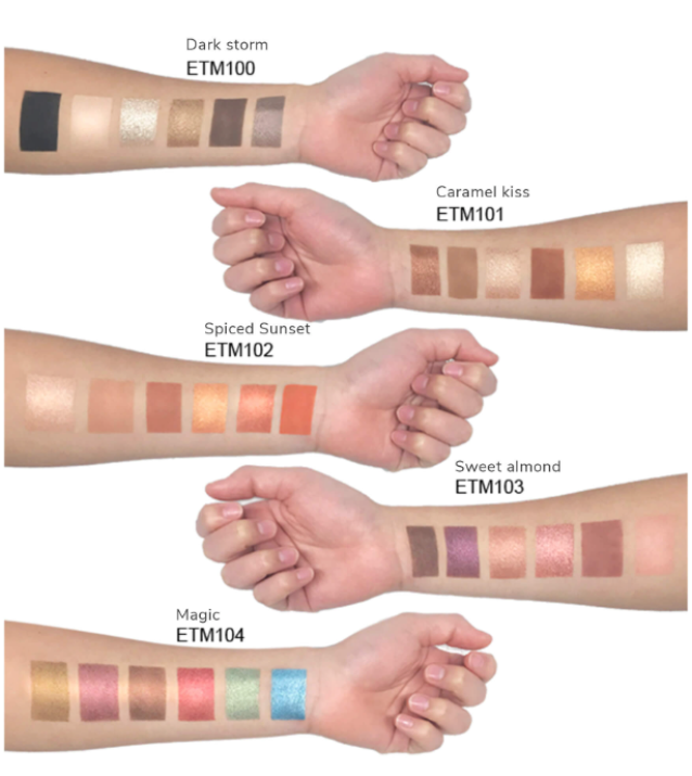 Paleta de sombras de ojos - Almendra dulce