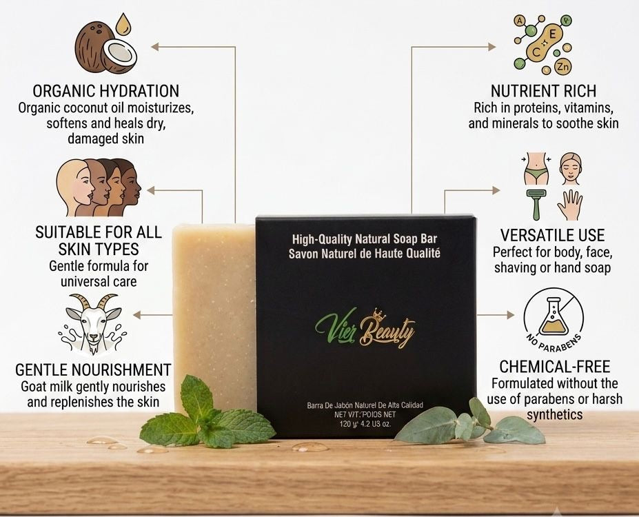 Jabón natural de eucalipto y menta