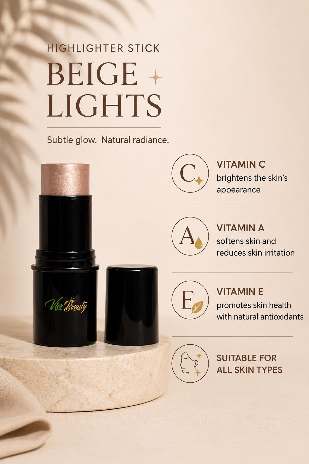 Highlighter Stick - Beige Lights