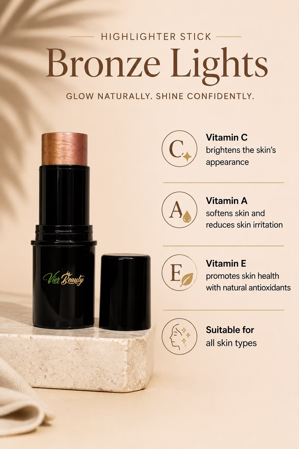 Highlighter Stick - Bronze Lights