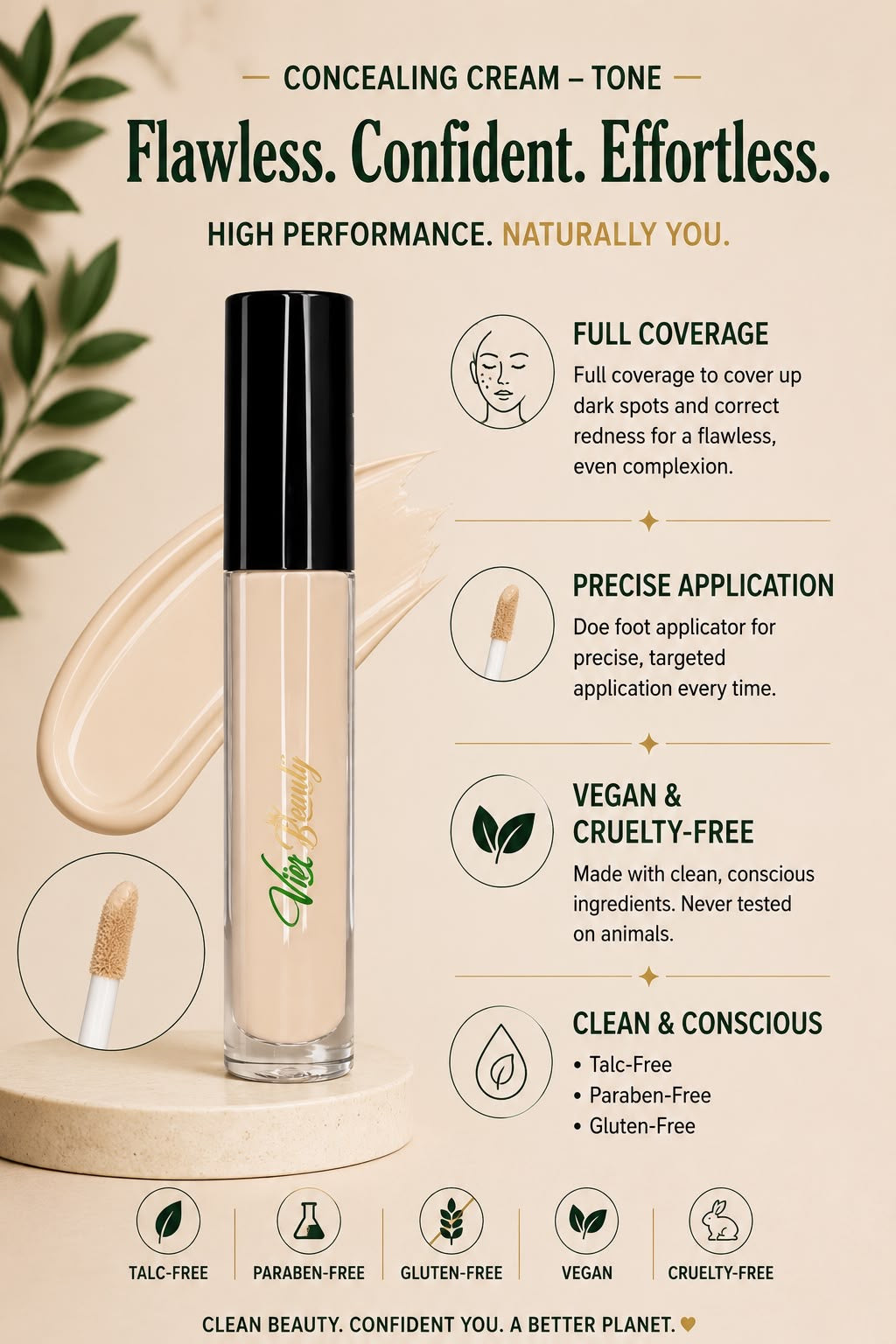Crema correctora - Tono
