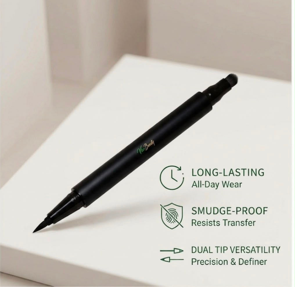 Dual Tip Eye Definer Pen - Black