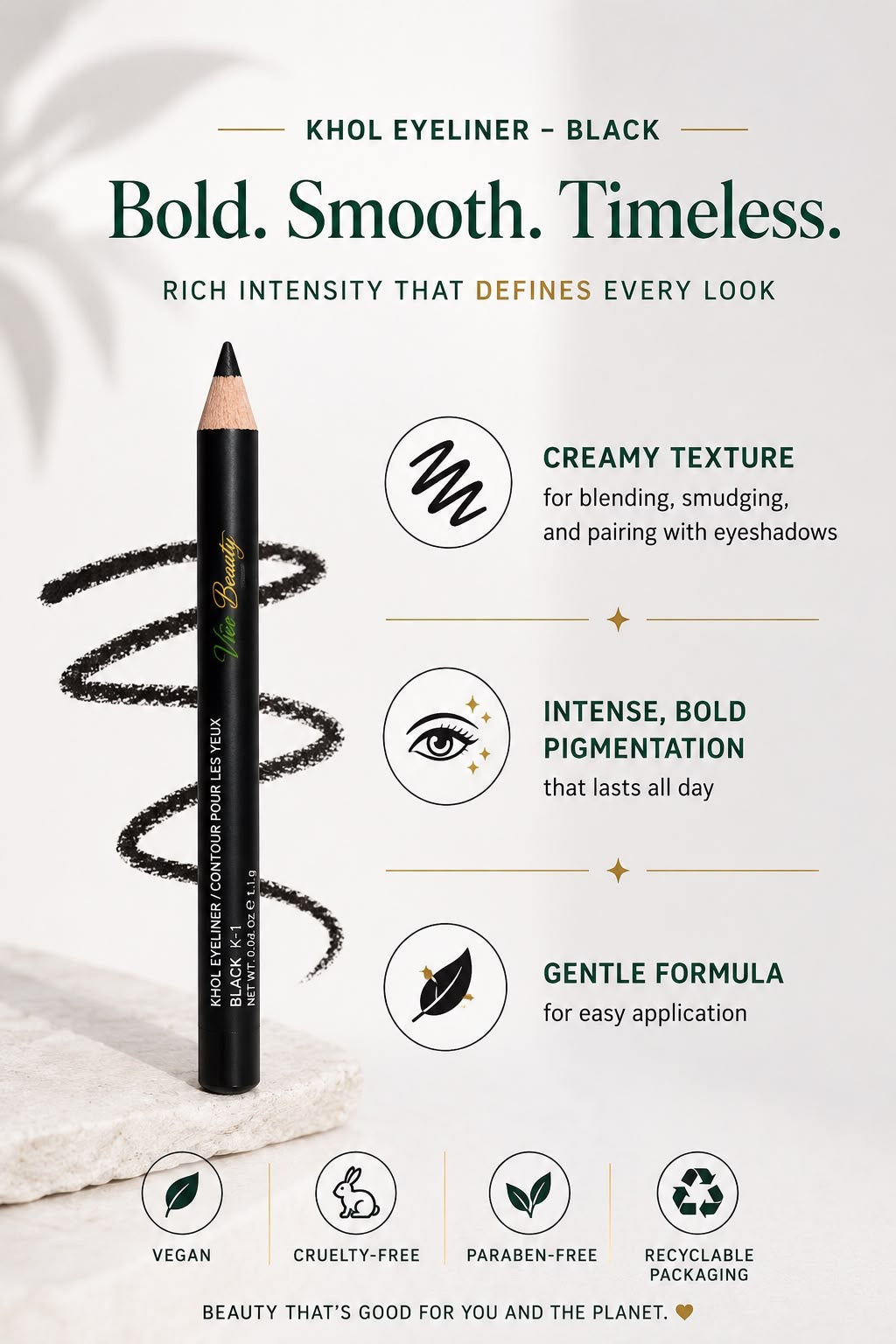 Khol Eyeliner - Black