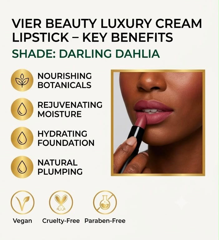 Luxury Cream Lipstick - Darling Dahlia