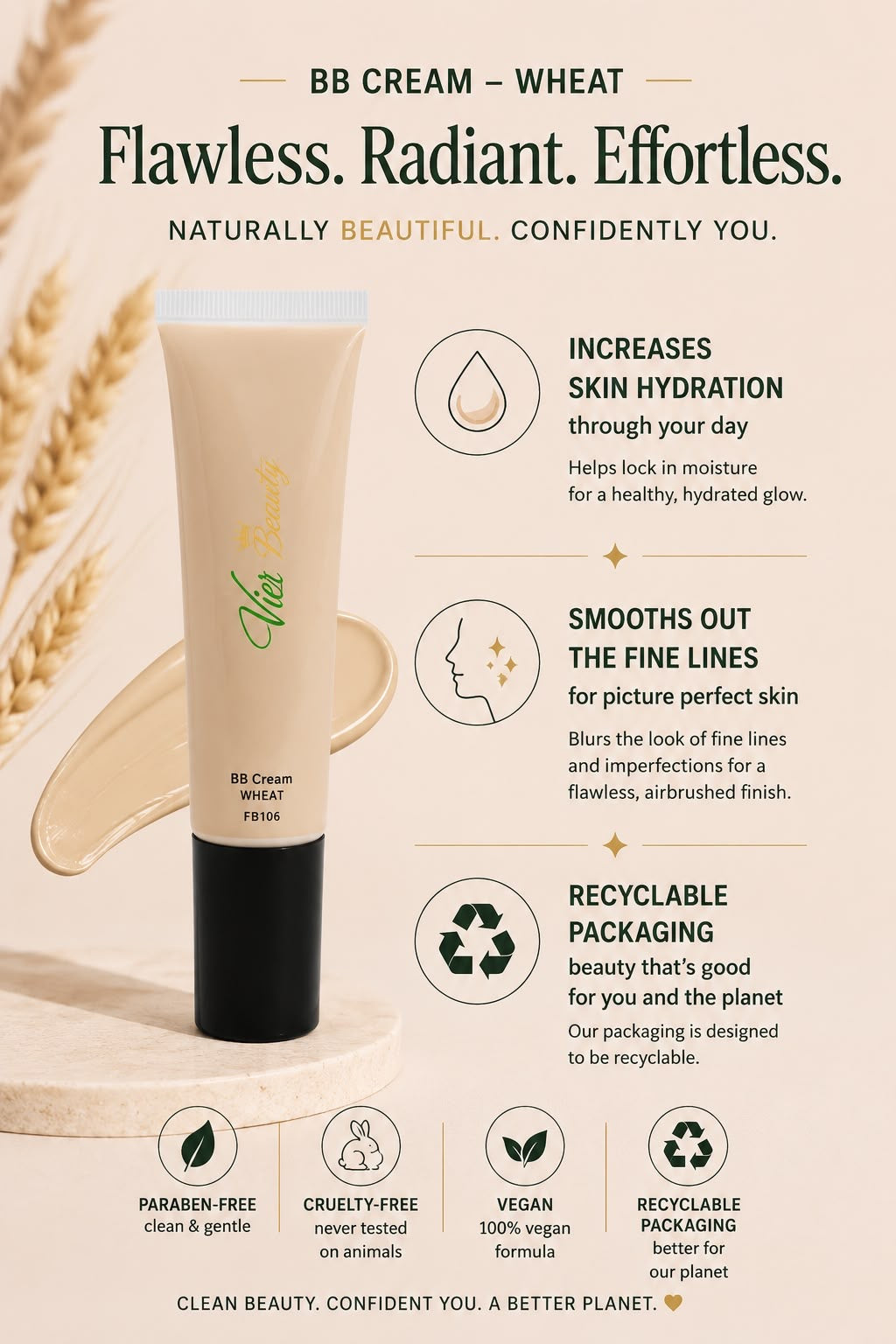 Crema BB - Trigo